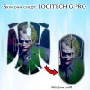 Skin dán chuột Logitech G Pro mẫu Joker joke02 Skin dán chuột Logitech G Pro mẫu Joker joke02