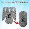 Skin dán chuột Logitech G Pro mẫu LV 14 Skin dán chuột Logitech G Pro mẫu LV 14
