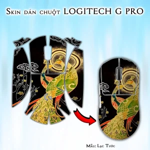 Skin dán chuột Logitech G Pro mẫu Lạc Tước