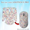 Skin dán chuột Logitech G Pro mẫu mèo tím hồng xanh scu063 Skin dán chuột Logitech G Pro mẫu mèo tím hồng xanh scu063