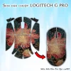 Skin dán chuột Logitech G Pro mẫu Mẫu Đơn Phú Quý lsm065