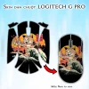 Skin dán chuột Logitech G Pro mẫu Neko ăn sushi Skin dán chuột Logitech G Pro mẫu Neko ăn sushi