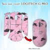 Skin dán chuột Logitech G Pro mẫu Nikeair hồng Skin dán chuột Logitech G Pro mẫu Nikeair hồng