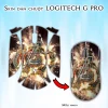 Skin dán chuột Logitech G Pro mẫu peakpx