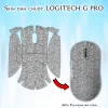 Skin dán chuột Logitech G Pro mẫu Polynesian đen trắng Skin dán chuột Logitech G Pro mẫu Polynesian đen trắng