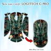 Skin dán chuột Logitech G Pro mẫu Rồng thần namek