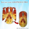 Skin dán chuột Logitech G Pro mẫu Song Ngư Bát Cát Tường Skin dán chuột Logitech G Pro mẫu Song Ngư Bát Cát Tường