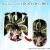 Skin dán chuột Logitech G Pro mẫu Songoku Dragon Ball 7vnr011 Skin dán chuột Logitech G Pro mẫu Songoku Dragon Ball 7vnr011