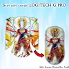 Skin dán chuột Logitech G Pro mẫu Songoku Dragon Ball 7vnr018