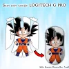 Skin dán chuột Logitech G Pro mẫu Songoku Dragon Ball 7vnr022 Skin dán chuột Logitech G Pro mẫu Songoku Dragon Ball 7vnr022