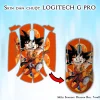 Skin dán chuột Logitech G Pro mẫu Songoku Dragon Ball 7vnr027 Skin dán chuột Logitech G Pro mẫu Songoku Dragon Ball 7vnr027