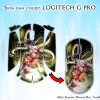 Skin dán chuột Logitech G Pro mẫu Songoku Dragon Ball 7vnr034