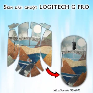 Skin dán chuột Logitech G Pro mẫu Sơn mài GSM073