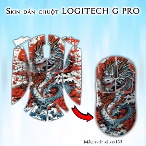 Skin dán chuột Logitech G Pro mẫu thiết kế atk133