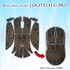 Skin dán chuột Logitech G Pro mẫu Trống đồng TD009 Skin dán chuột Logitech G Pro mẫu Trống đồng TD009