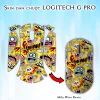 Skin dán chuột Logitech G Pro mẫu Woah Raagh