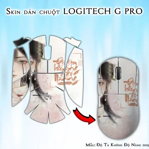 Skin dán chuột Logitech G Pro mẫu Độ Ta Không Độ Nàng doq01
