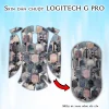 Skin dán chuột Logitech G Pro mẫu đá xanh hồng xếp lẫn Skin dán chuột Logitech G Pro mẫu đá xanh hồng xếp lẫn