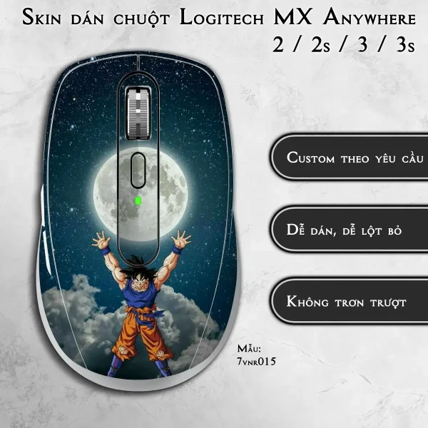 Skin dán chuột Logitech MX Anywhere mẫu 7vnr015