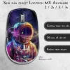 Skin dán chuột Logitech MX Anywhere mẫu Astronaut ast18