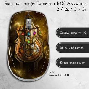 Skin dán chuột Logitech MX Anywhere mẫu Avenger avg1011