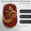 Skin dán chuột Logitech MX Anywhere mẫu Biểu Tượng Om Vàng lsm005 Skin dán chuột Logitech MX Anywhere mẫu Biểu Tượng Om Vàng lsm005