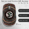 Skin dán chuột Logitech MX Anywhere mẫu Biểu Tượng Om Skin dán chuột Logitech MX Anywhere mẫu Biểu Tượng Om