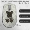 Skin dán chuột Logitech MX Anywhere mẫu Brick Bear 3 Skin dán chuột Logitech MX Anywhere mẫu Brick Bear 3