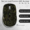 Skin dán chuột Logitech MX Anywhere mẫu Bảng mạch vàng nền đen Skin dán chuột Logitech MX Anywhere mẫu Bảng mạch vàng nền đen