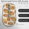 Skin dán chuột Logitech MX Anywhere mẫu Capy và hội bạn vịt cam Skin dán chuột Logitech MX Anywhere mẫu Capy và hội bạn vịt cam