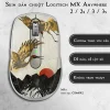 Skin dán chuột Logitech MX Anywhere mẫu chim hạc GSM092