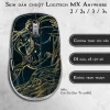 Skin dán chuột Logitech MX Anywhere mẫu Chử Gia Đạo Tổ lsm062