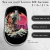 Skin dán chuột Logitech MX Anywhere mẫu Con hổ Sóng Nhật Skin dán chuột Logitech MX Anywhere mẫu Con hổ Sóng Nhật