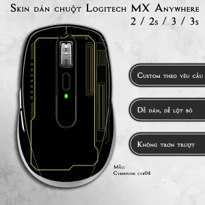 Skin dán chuột Logitech MX Anywhere mẫu Cyberpunk cyb04