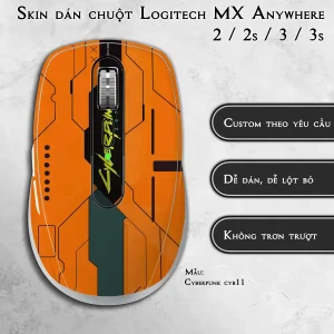 Skin dán chuột Logitech MX Anywhere mẫu Cyberpunk cyb11