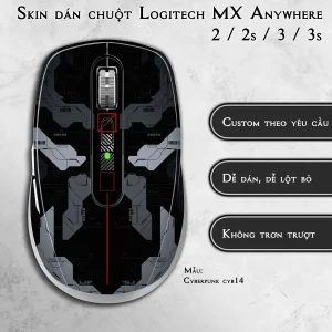 Skin dán chuột Logitech MX Anywhere mẫu Cyberpunk cyb14
