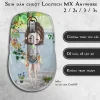 Skin dán chuột Logitech MX Anywhere mẫu cô gái chibi Chib035 Skin dán chuột Logitech MX Anywhere mẫu cô gái chibi Chib035