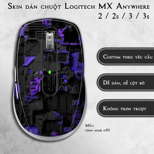 Skin dán chuột Logitech MX Anywhere mẫu công nghệ it01