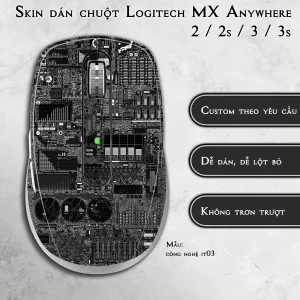 Skin dán chuột Logitech MX Anywhere mẫu công nghệ it03