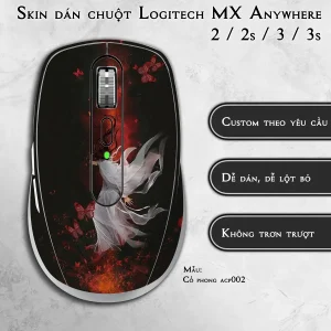 Skin dán chuột Logitech MX Anywhere mẫu Cổ phong acp002