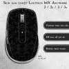 Skin dán chuột Logitech MX Anywhere mẫu da rắn đen Skin dán chuột Logitech MX Anywhere mẫu da rắn đen