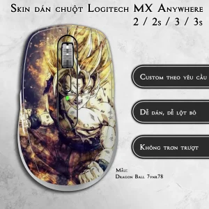 Skin dán chuột Logitech MX Anywhere mẫu Dragon Ball 7vnr78