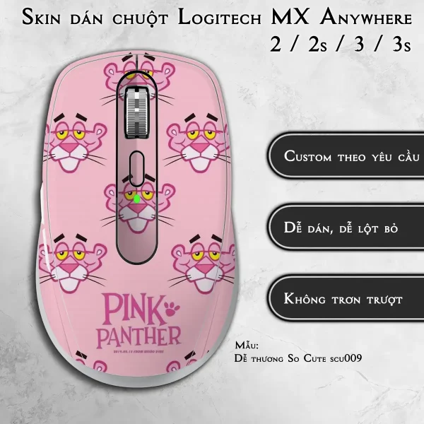 Skin dán chuột Logitech MX Anywhere mẫu Dễ thương So Cute scu009