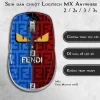 Skin dán chuột Logitech MX Anywhere mẫu Fendi Monster fen02 Skin dán chuột Logitech MX Anywhere mẫu Fendi Monster fen02