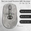 Skin dán chuột Logitech MX Anywhere mẫu Gucci nền vân đá Skin dán chuột Logitech MX Anywhere mẫu Gucci nền vân đá