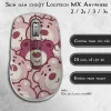 Skin dán chuột Logitech MX Anywhere mẫu Gấu dâu Lotso lotso005