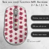 Skin dán chuột Logitech MX Anywhere mẫu Gấu dâu Lotso lotso007