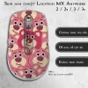 Skin dán chuột Logitech MX Anywhere mẫu Gấu dâu Lotso lotso035 Skin dán chuột Logitech MX Anywhere mẫu Gấu dâu Lotso lotso035