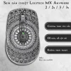 Skin dán chuột Logitech MX Anywhere mẫu Hoa văn hov010 Skin dán chuột Logitech MX Anywhere mẫu Hoa văn hov010