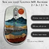 Skin dán chuột Logitech MX Anywhere mẫu hoàng hôn hổ phách GSM180 Skin dán chuột Logitech MX Anywhere mẫu hoàng hôn hổ phách GSM180